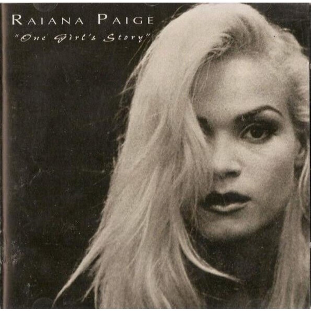 Vintage Raiana Paige One Girls Story Freestyle Music Promotional T-Shirt 1990s